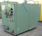 Used Sterlco Portable Chiller, model CFP7.5WQ, water cooled. Approximately 7 tons cooling capacity. Temperature range 30 to 65 deg F. 18 pound charge of R22. Heat transfer fluid 30% glycol. 3/60/230 ...