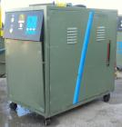 Used Thermal Care/Mayer Portable Accu-Chiller, model AQOW0803X, water cooled. Approximate 7.5 tons cooling capacity. Temperature range 30 to 60 deg F. 7 pound charge of R22. Heat transfer fluid 30% g...