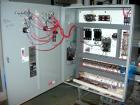 Used Thermalcare/Meyer Semi-Hermetic Central Chiller, 20 Ton, Model TPW20X, Water Cooled. 40 Degrees F. capacity 3/60/460 volt. (2) 10 hp compressors. Chilled water 65 gallons per minute. Requires 60...