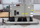 Used Trane Cold Generator Water Cooled Scroll Liquid Package Chiller, 25 Tons, Model CGWD0254CG0HAD2R1FFBAUHG. 460/60/3, 25-39 degrees F. fluid temperature, condensing entering water temperature 60-9...