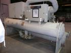 Used Trane 300 ton, model RTHB300 screw chiller. 460/3/60 volts with only 2,070 run hours since new.
