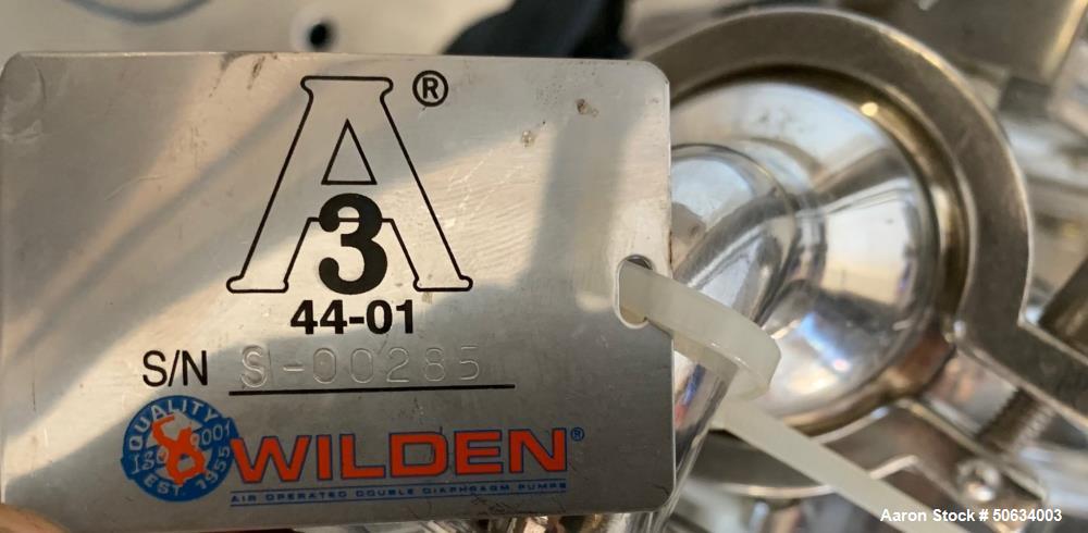 Used CIP Skid for Pumping, Filtering, and Tracking Product Throughput and Volum