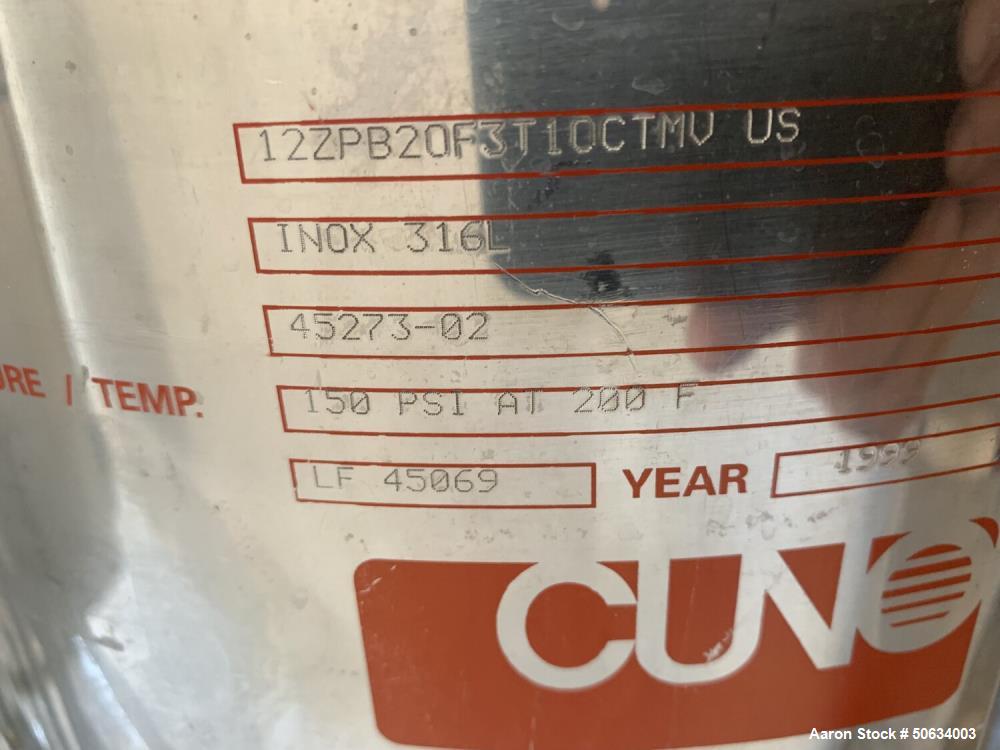 Used CIP Skid for Pumping, Filtering, and Tracking Product Throughput and Volum