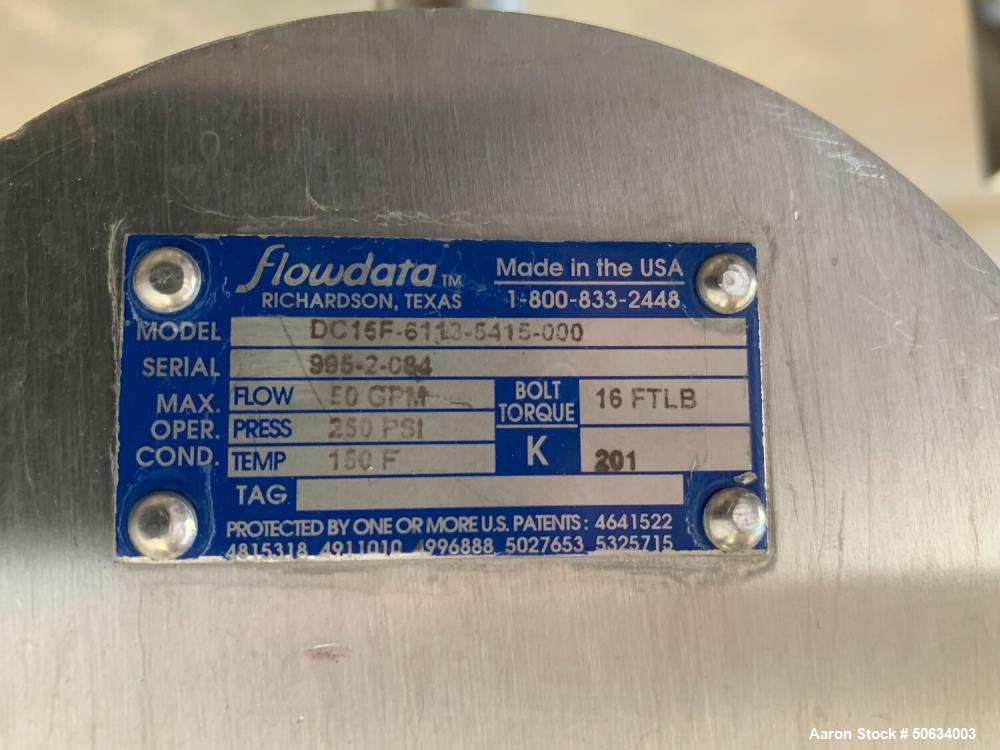 Used CIP Skid for Pumping, Filtering, and Tracking Product Throughput and Volum