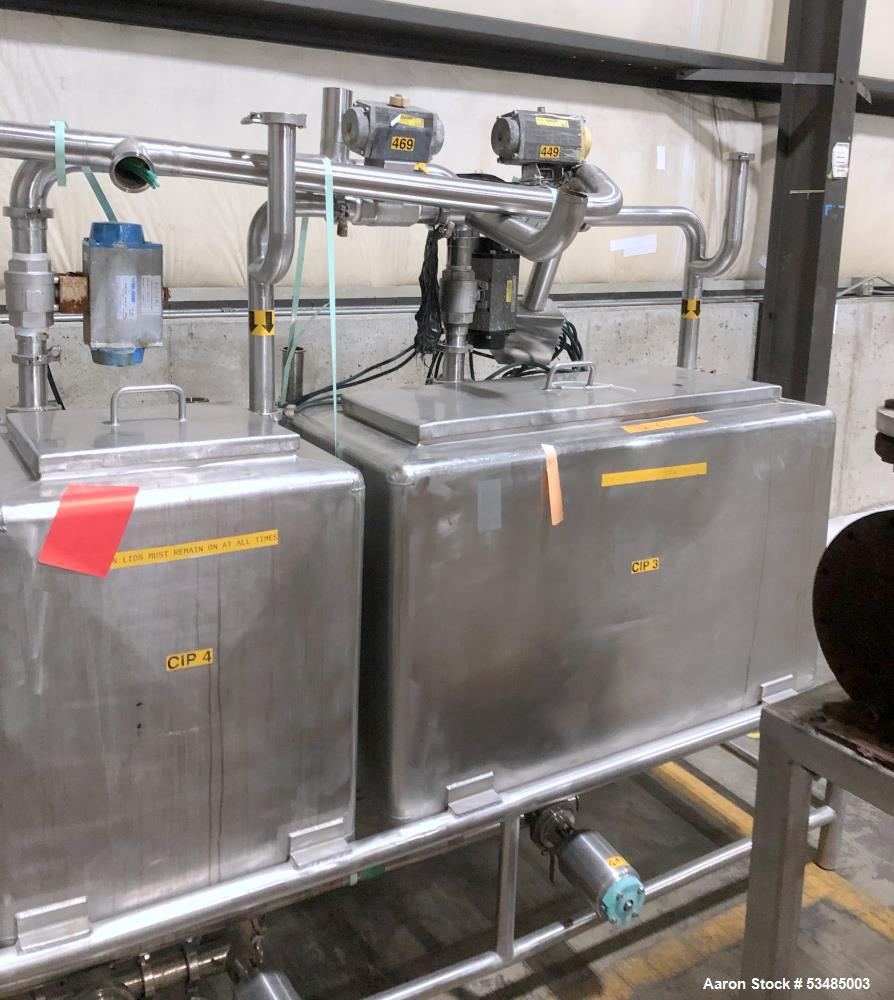 Buy Used 3-Tank CIP System – Food, Beverage, and Pharmaceutical Cleaning