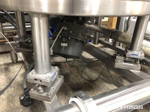 Unused A&B Process Systems 2-Tank CIP Skid – 250-Gallon 316L Stainless Steel