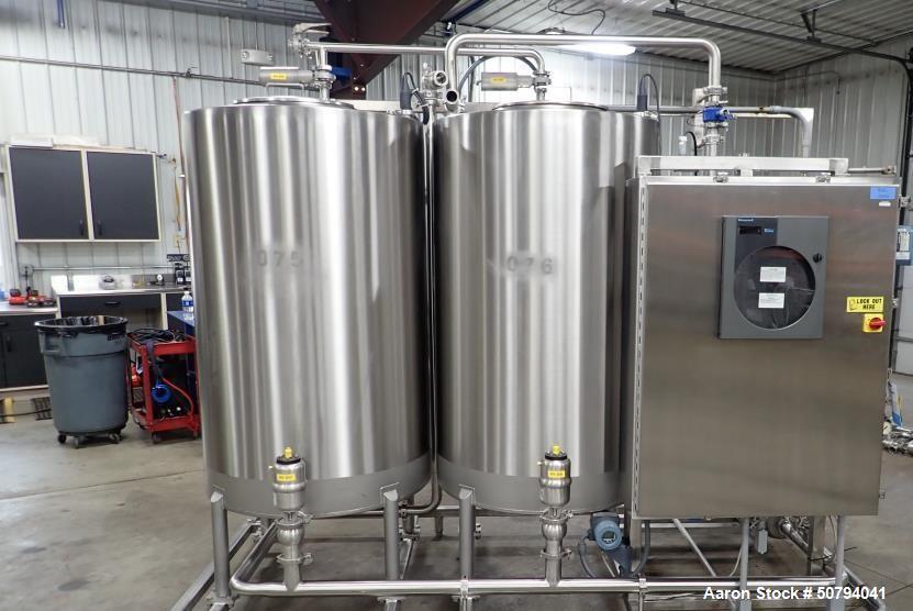 Used APV Dual Tank CIP System