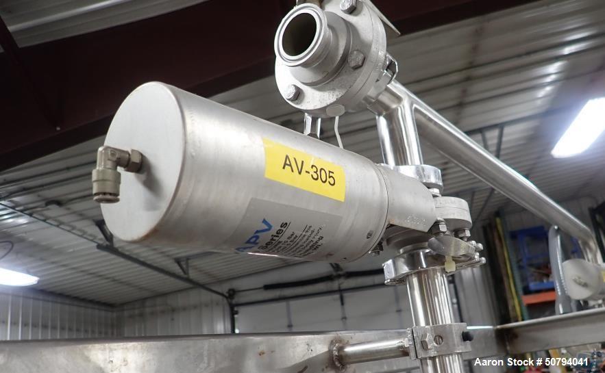 Used APV Dual Tank CIP System