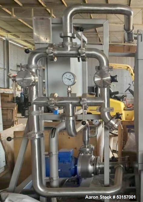 Used Alfa Laval CIP800L Clean-in-Place System – 800L, Stainless, Reversible Flow, Electric Heaters