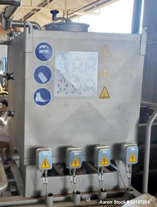 Used Alfa Laval CIP800L Clean-in-Place System – 800L, Stainless, Reversible Flow, Electric Heaters
