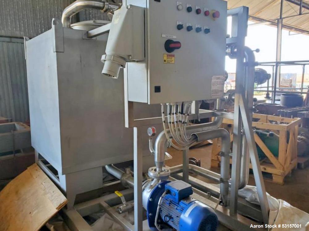 Used Alfa Laval CIP800L Clean-in-Place System – 800L, Stainless, Reversible Flow, Electric Heaters