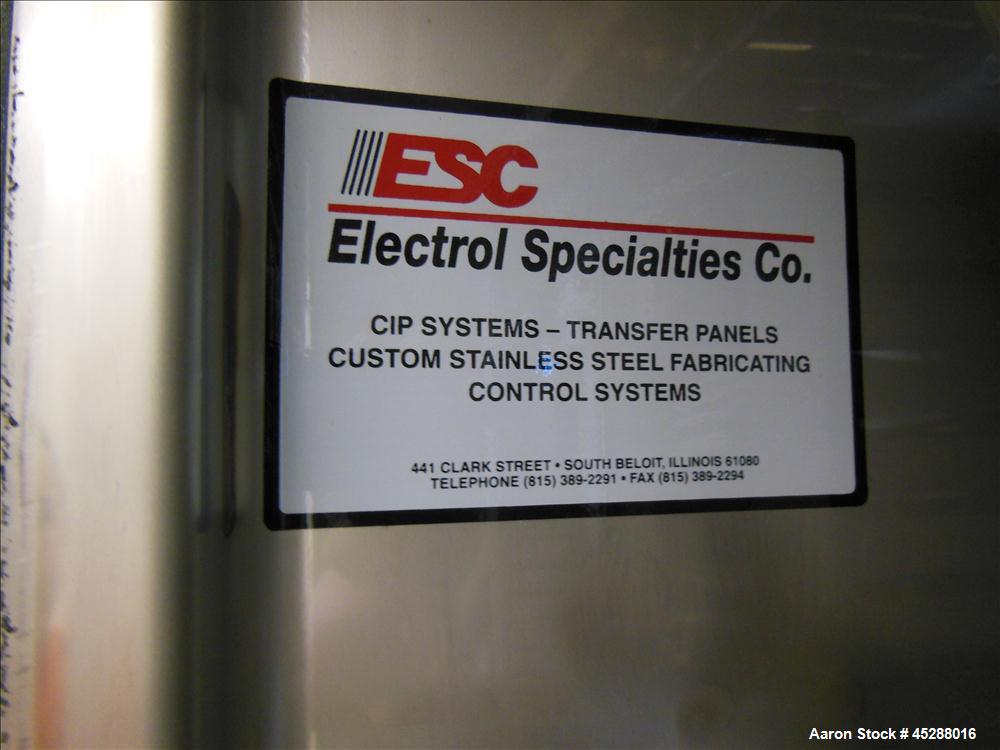 Used Custom Stainless Steel Clean In Place Skid