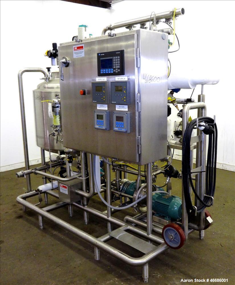 Used Electrol Specialties Company CIP Clean In Place Skid, Model 800RMA, 316 St
