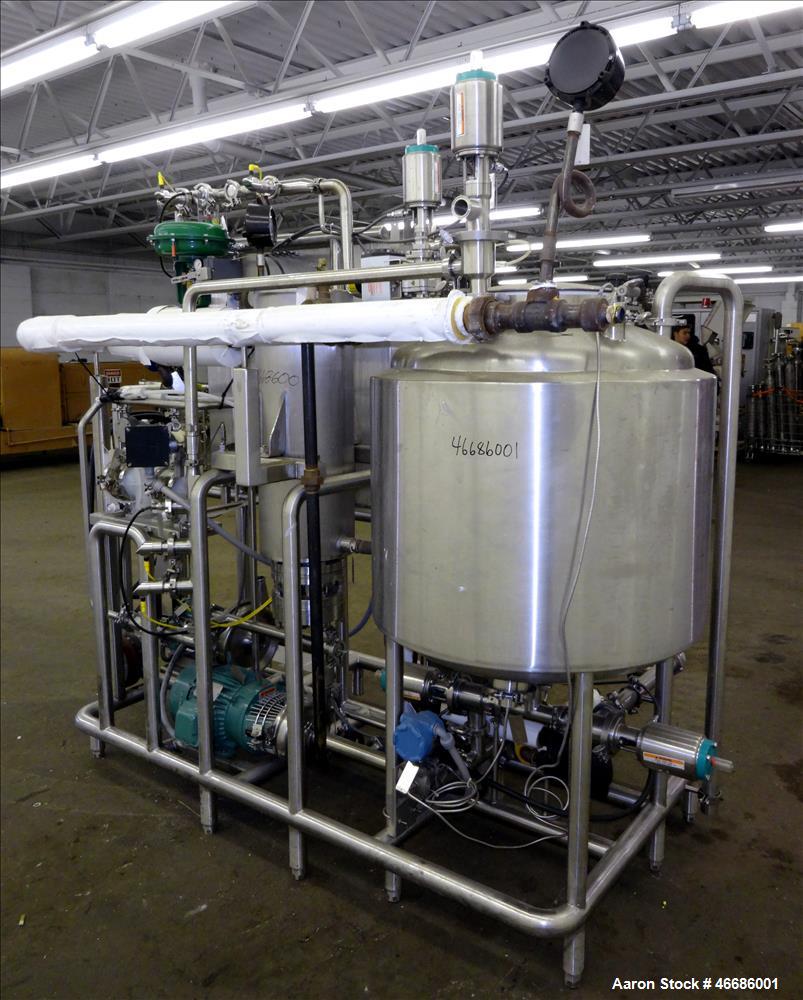 Used Electrol Specialties Company CIP Clean In Place Skid, Model 800RMA, 316 St