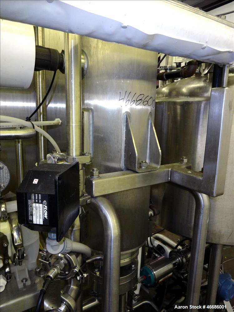 Used Electrol Specialties Company CIP Clean In Place Skid, Model 800RMA, 316 St