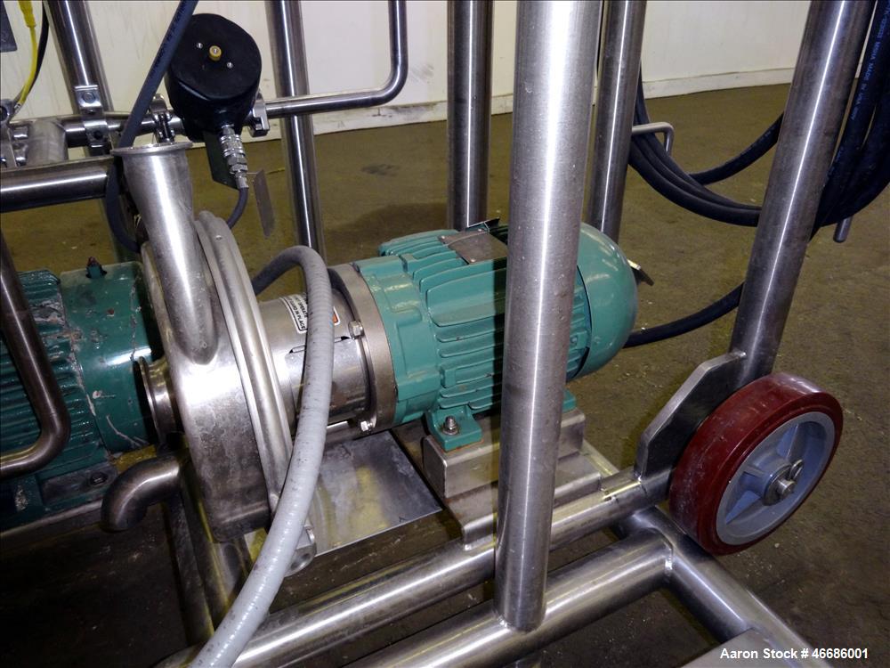 Used Electrol Specialties Company CIP Clean In Place Skid, Model 800RMA, 316 St