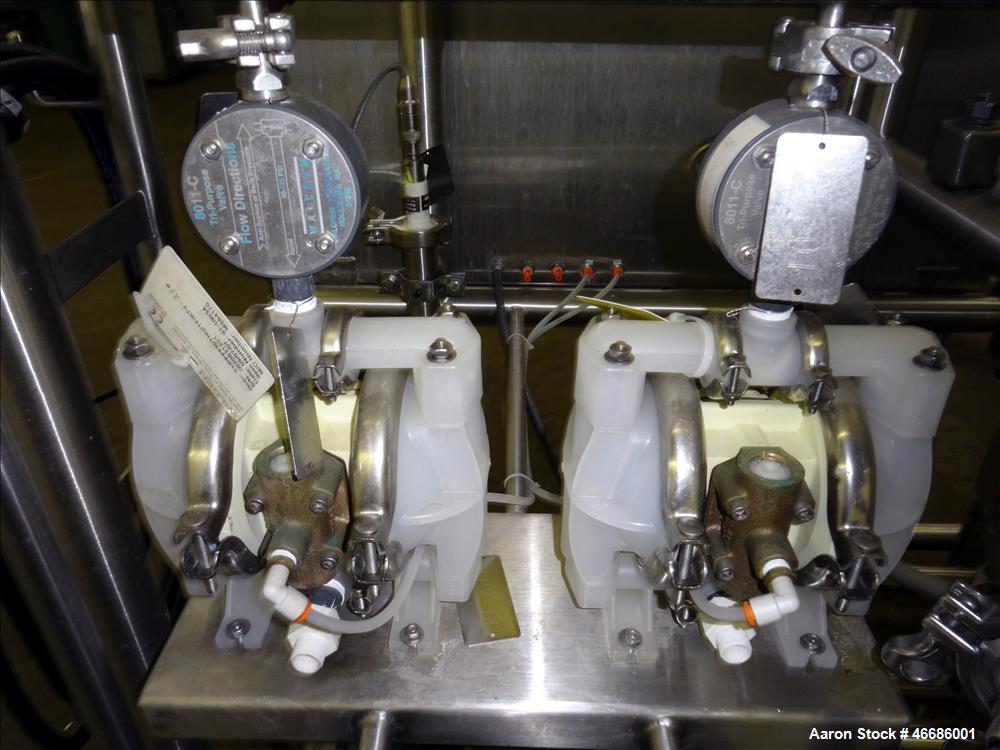 Used Electrol Specialties Company CIP Clean In Place Skid, Model 800RMA, 316 St