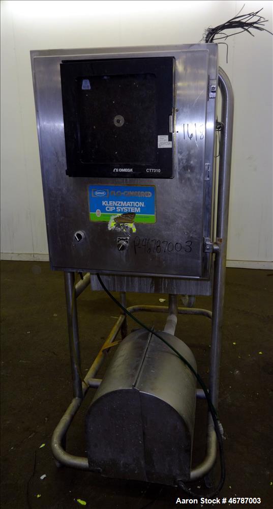 Used- Klenzade CIP System Model KLENZMATION With MP1800 Turbo Controller