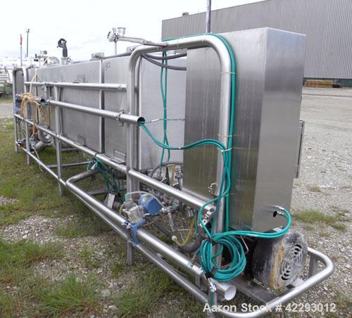 Used Klenzade Flo-Gineered Klenzmation CIP System consisting of: (1) Klenzade 3 compartment tank system, (2) approximate 70 gallon compartments, and (1) approximate 275 gallon compartment. (2) Klenza...