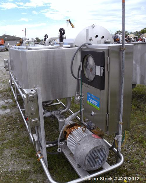 Used Klenzade Flo-Gineered Klenzmation CIP System consisting of: (1) Klenzade 3 compartment tank system, (2) approximate 70 gallon compartments, and (1) approximate 275 gallon compartment. (2) Klenza...
