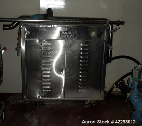 Used Klenzade Flo-Gineered Klenzmation CIP System consisting of: (1) Klenzade 3 compartment tank system, (2) approximate 70 gallon compartments, and (1) approximate 275 gallon compartment. (2) Klenza...