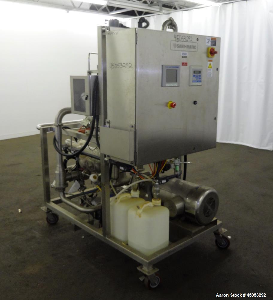 Used- Sani-Matic UltraFlow Portable CIP System, 316 Stainless Steel.