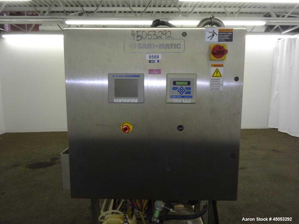 Used Sani-Matic UltraFlow Portable CIP System, 316 Stainless Steel.