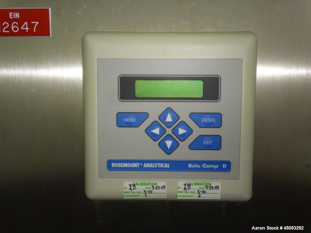 Used Sani-Matic UltraFlow Portable CIP System, 316 Stainless Steel.