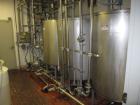 Used-3 Tank CIP System rated at 150 GPM consisting of the following:  (3) Tanks each 475 gallon, stainless steel, 48