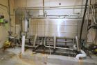 Used-Creamery Products Co. 3-Section Stainless Steel CIP System, Serial # 128, with Stainless Steel Balance Tank, with (1) 7...