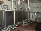 Used- Klenzade Flo-Gineered Klenzmation CIP System consisting of: (1) Klenzade 3 compartment tank system, (2) approximate 70...