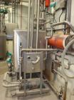 Used- Twin Tank CIP System with B/G tube and shell heat exchanger, TriClover pump.