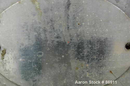 USED: Girton clean out of place washer, model PM6, 304 stainless steel. 170 gallon tank 24" wide x 76" long x 22" deep. (2) Distribution pipes, 2" end bottom outlet. Includes a Tri Clover centrifugal...