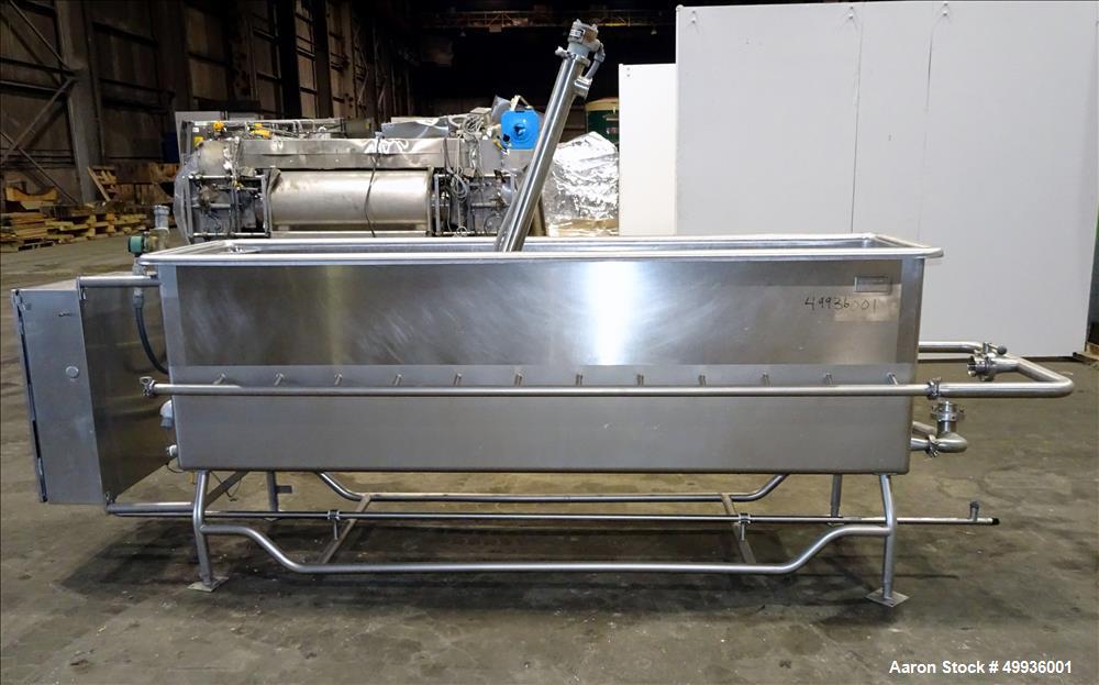 Used Sani-Matic Clean Out of Place Tank, Model PWJ-300.