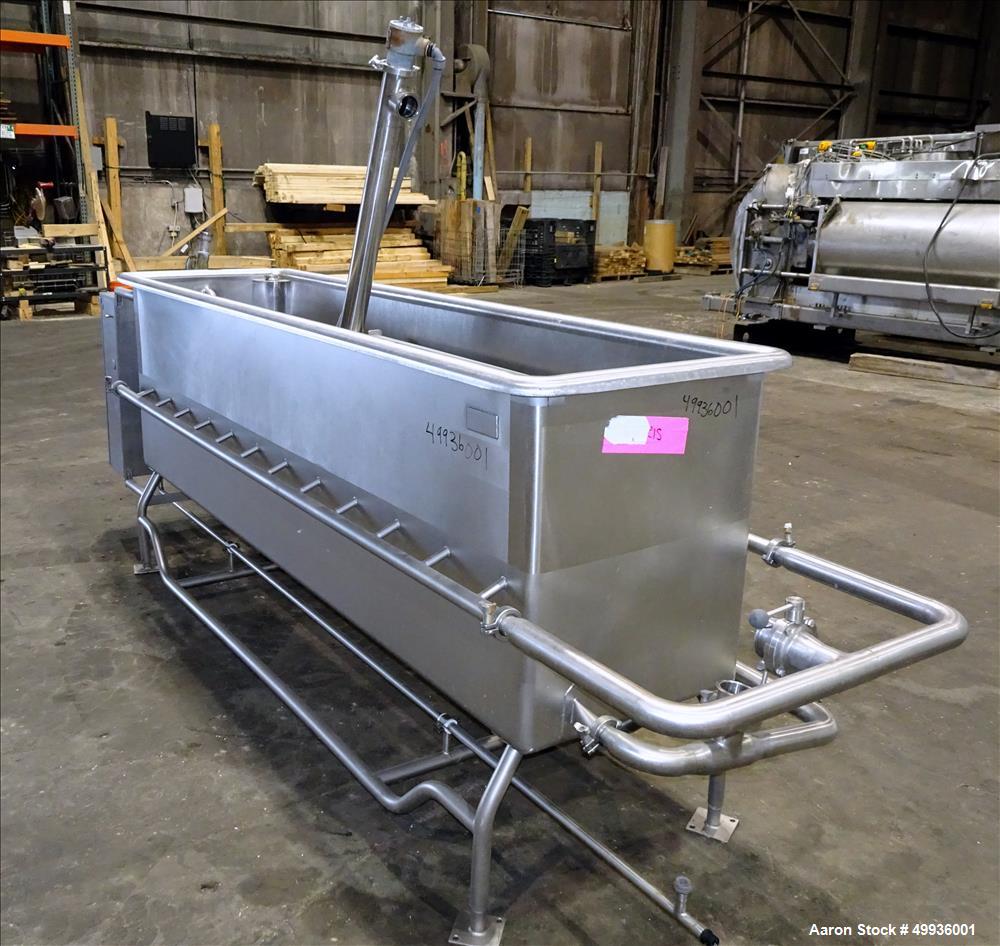 Used Sani-Matic Clean Out of Place Tank, Model PWJ-300.