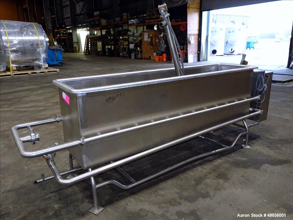 Used Sani-Matic Clean Out of Place Tank, Model PWJ-300.