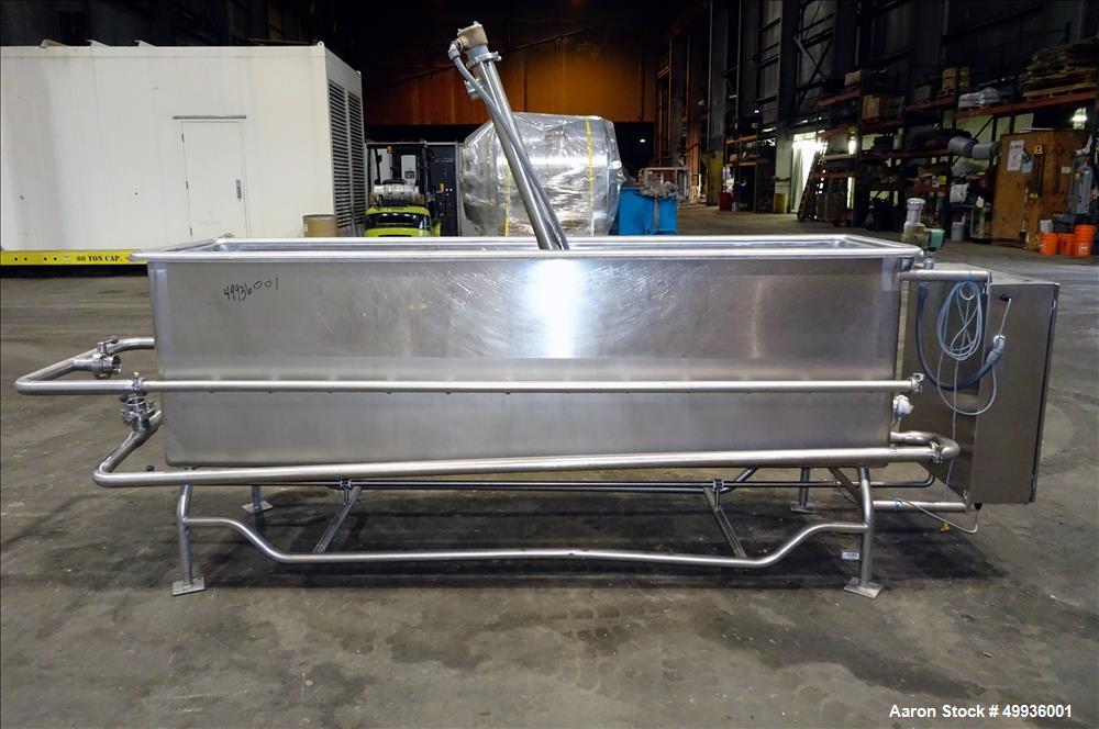 Used Sani-Matic Clean Out of Place Tank, Model PWJ-300.