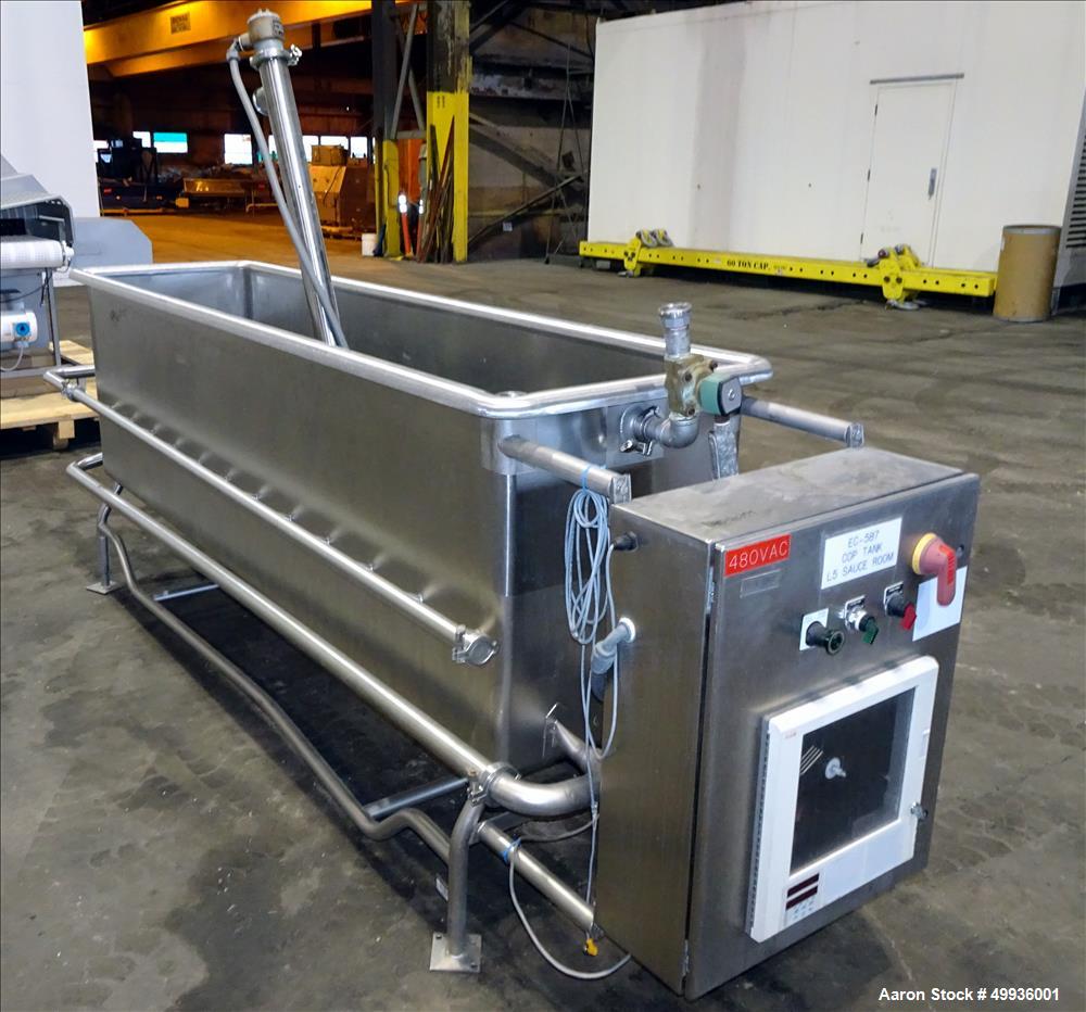 Used Sani-Matic Clean Out of Place Tank, Model PWJ-300.
