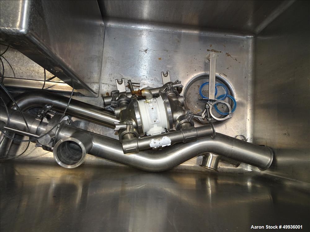 Used Sani-Matic Clean Out of Place Tank, Model PWJ-300.