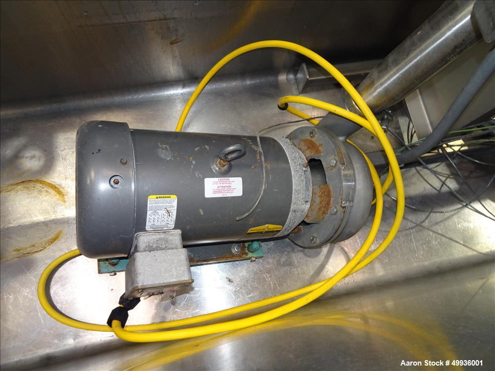 Used Sani-Matic Clean Out of Place Tank, Model PWJ-300.