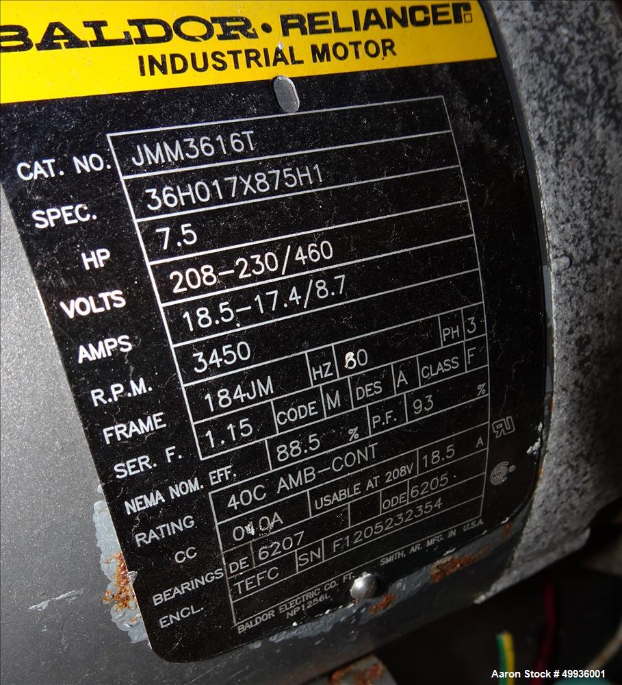 Used Sani-Matic Clean Out of Place Tank, Model PWJ-300.