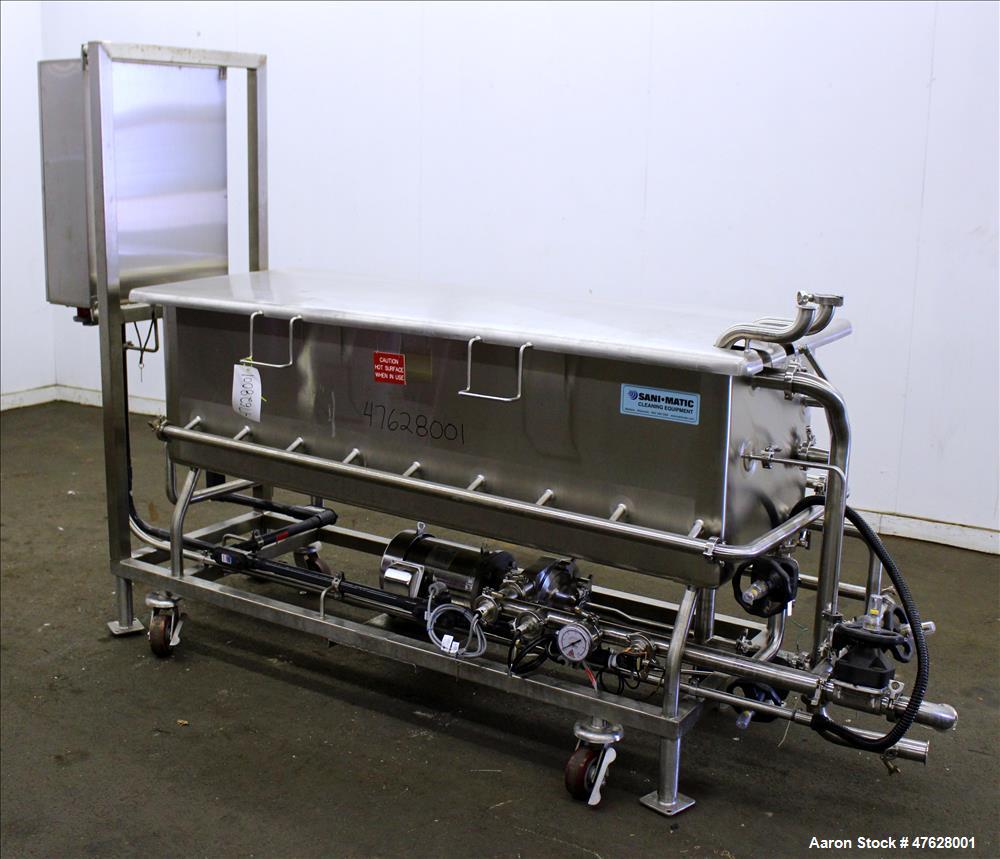 Used Sani-Matic Clean Out Of Place Washer (COP), Model Special Pharma COP, 316