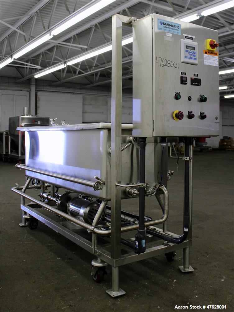Used Sani-Matic Clean Out Of Place Washer (COP), Model Special Pharma COP, 316