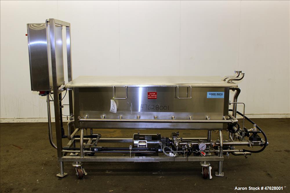 Used Sani-Matic Clean Out Of Place Washer (COP), Model Special Pharma COP, 316