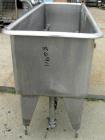 USED: Girton clean out of place washer, model PM6, 304 stainless steel. 170 gallon tank 24