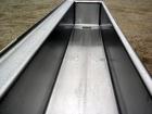Used Sani-Matic Horizontal C.O.P. Tank, Model RW-12-10-N-NE-1, Approximate 275 Gallon, 304 Stainless Steel. Tank measures approximately 146