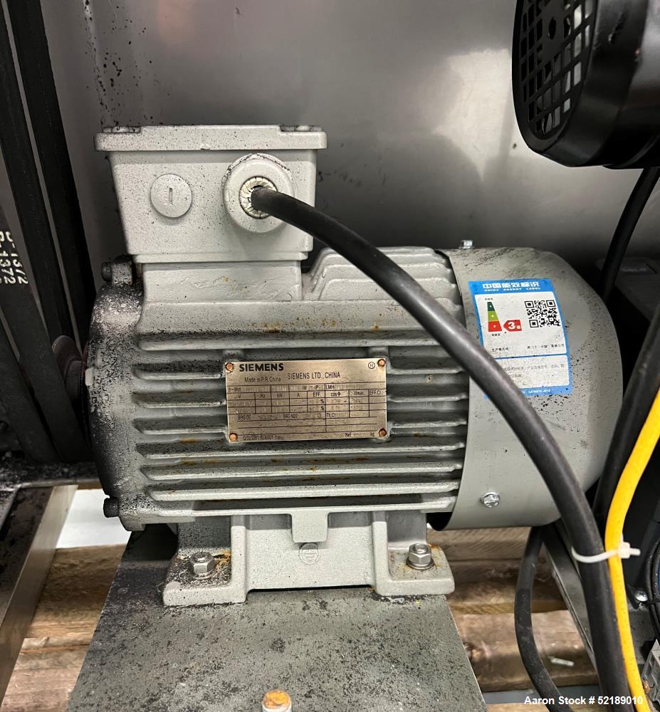 Used Coating Pan, 39" Diameter, Stainless Steel.