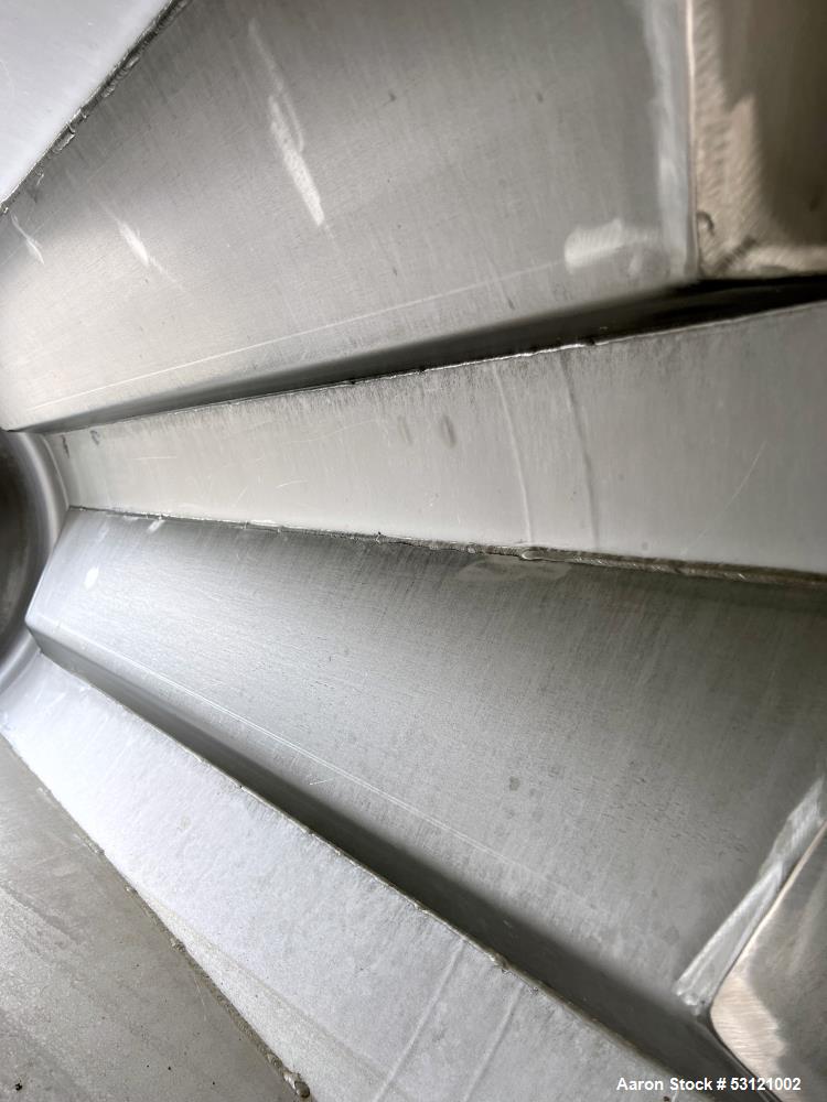Used Stainless Steel Drum Tumbler / Mixer – 36" x 48", Belt-Driven