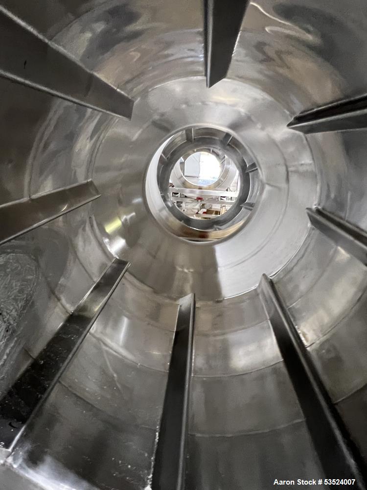 Used Spray Dynamics Soft Flight Coating Drum – 30" Dia. Stainless Steel