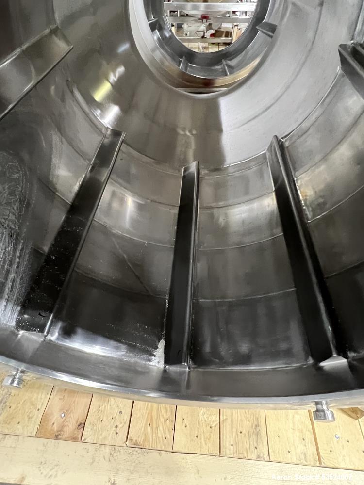 Used Spray Dynamics Soft Flight Coating Drum – 30" Dia. Stainless Steel